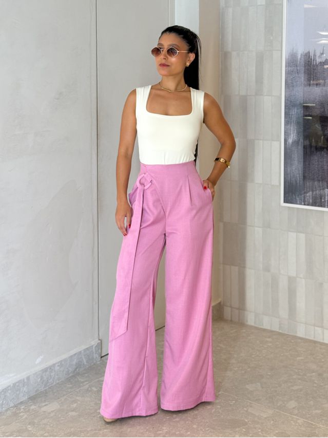 Calça Antonieta Rosa