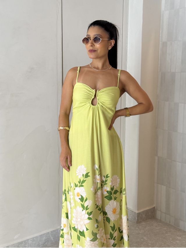 Vestido Estampado Thaisa Lima