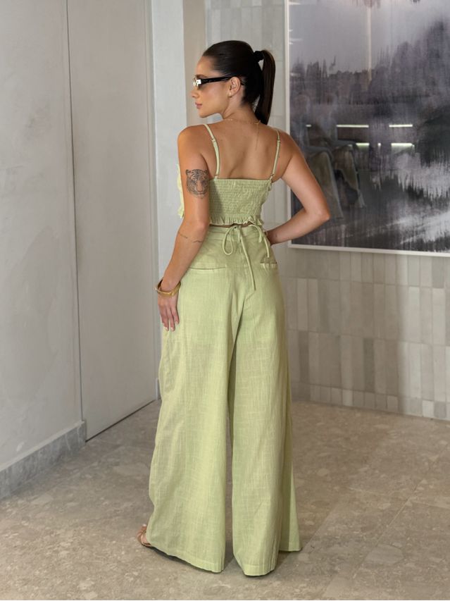 Conjunto Calça Mariane Verde