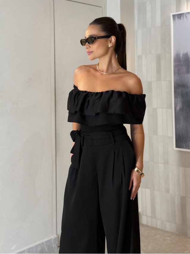 Body Ombro a Ombro Akira Preto