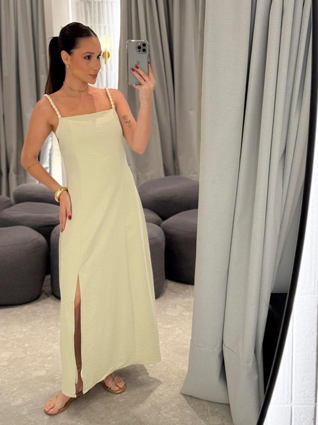 Vestido Midi Basic Geórgia Oliva