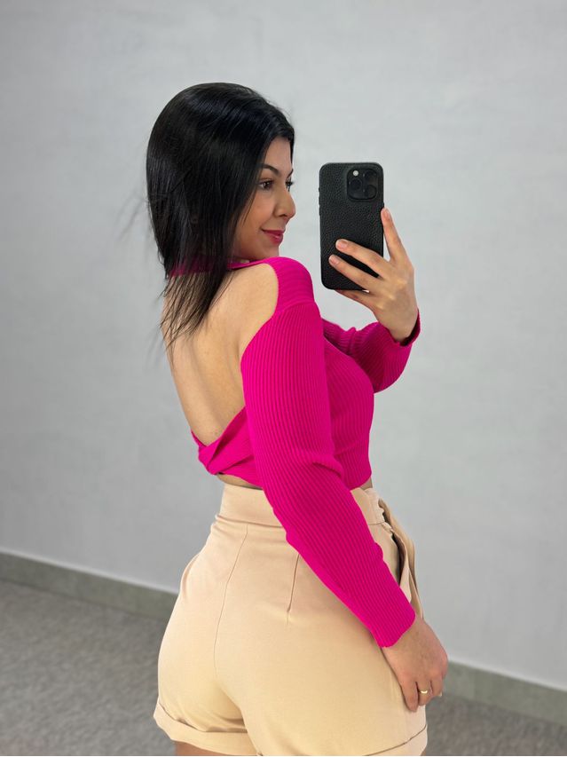 Cropped Amsterdã Pink 