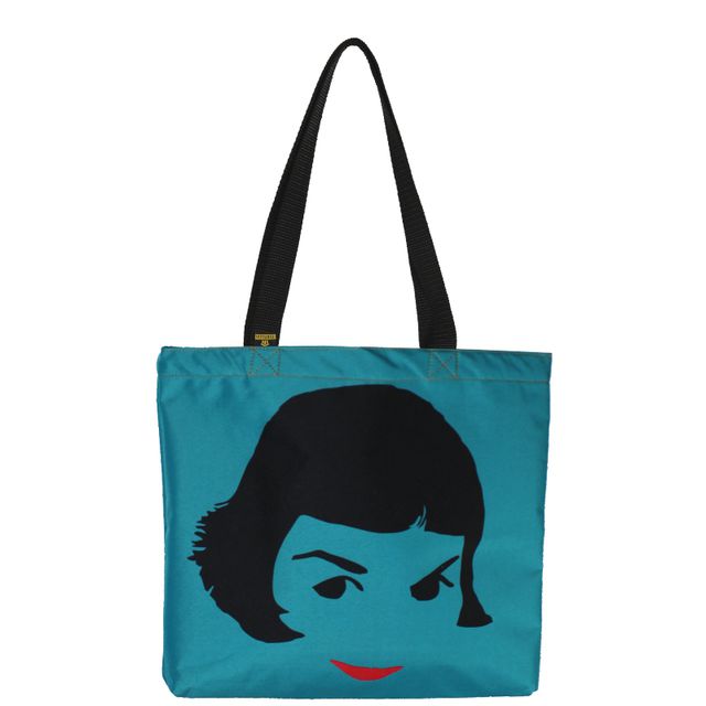 BOOK BAG AMELIE POULAIN - Verde