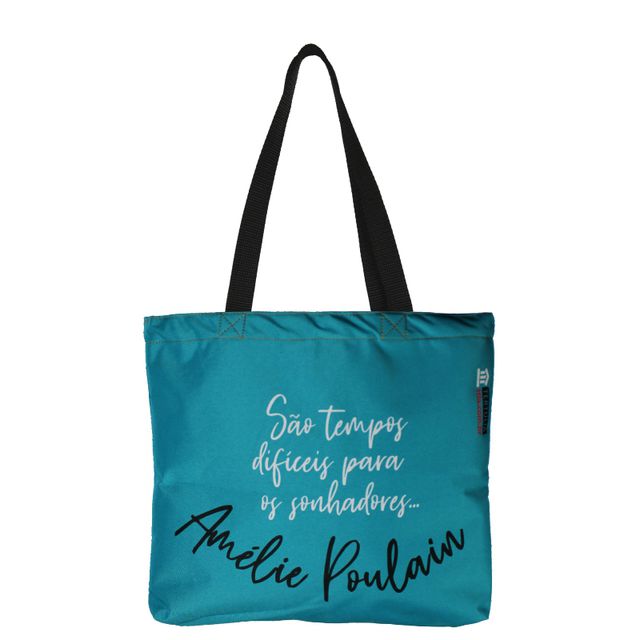 BOOK BAG AMELIE POULAIN - Verde