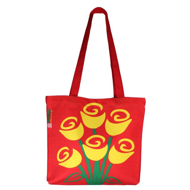 BOOK BAG CORA CORALINA PROFESSOR - Vermelha