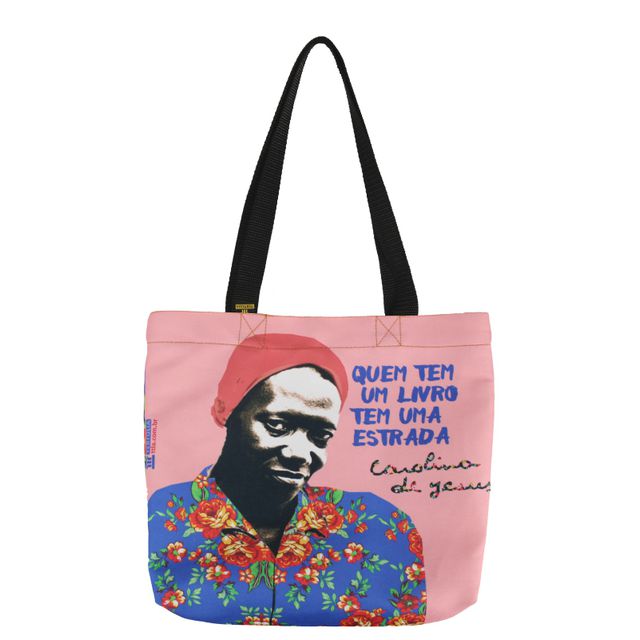 BOOK BAG CAROLINA DE JESUS - Rosa