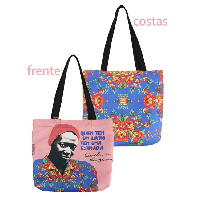 BOOK BAG CAROLINA DE JESUS - Rosa