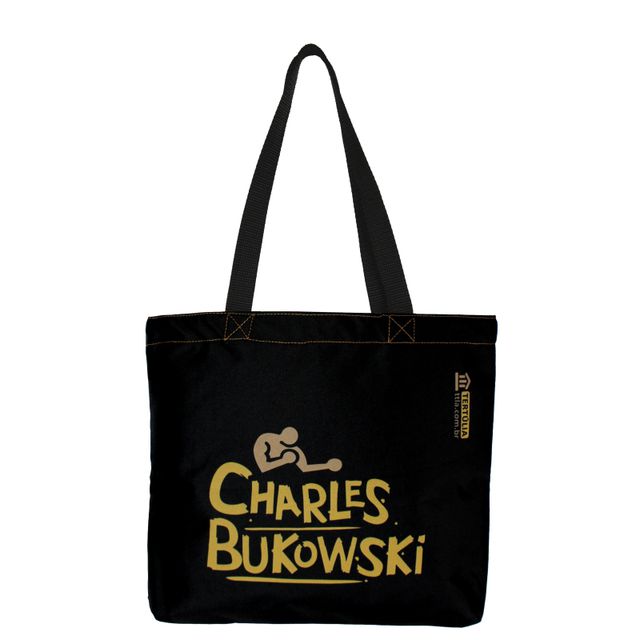 BOOK BAG CHARLES BUKOWSKI - Preta