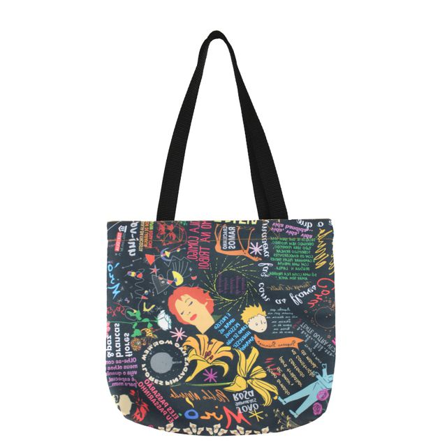 BOOK BAG COLETÂNEA - Preta