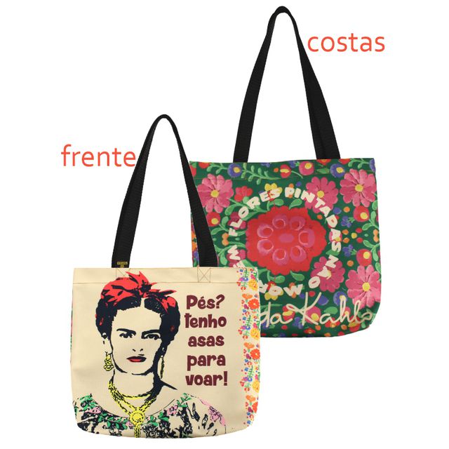 BOOK BAG FRIDA KAHLO - Cru