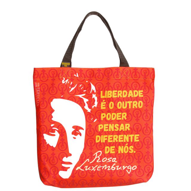 BOOK BAG ROSA LUXEMBURGO - Vermelha