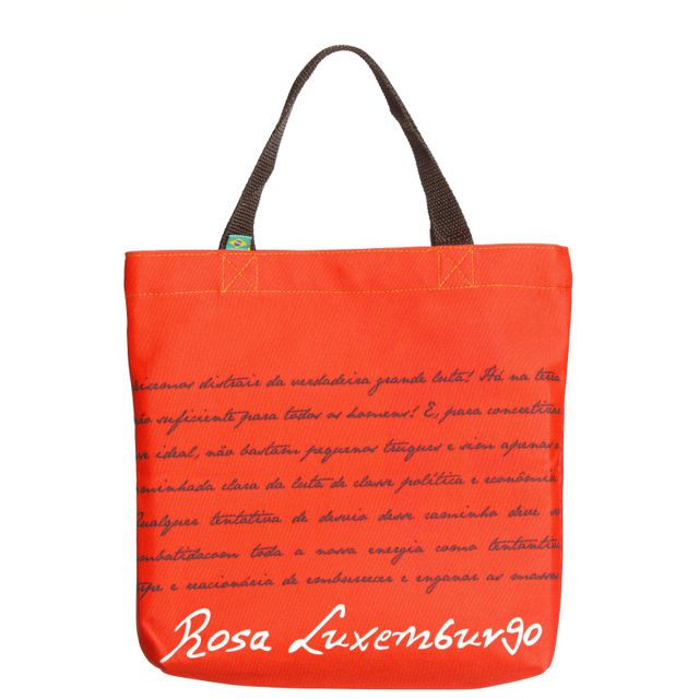 BOOK BAG ROSA LUXEMBURGO - Vermelha