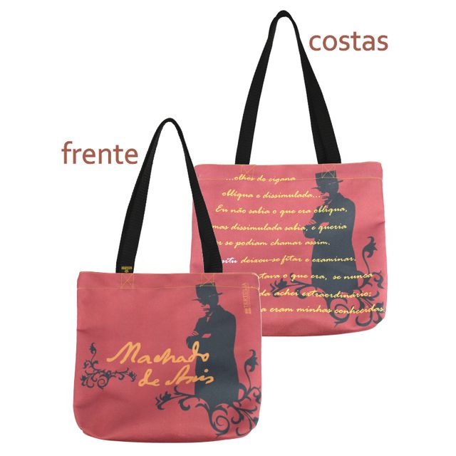 BOOK BAG MACHADO DE ASSIS - Marrom