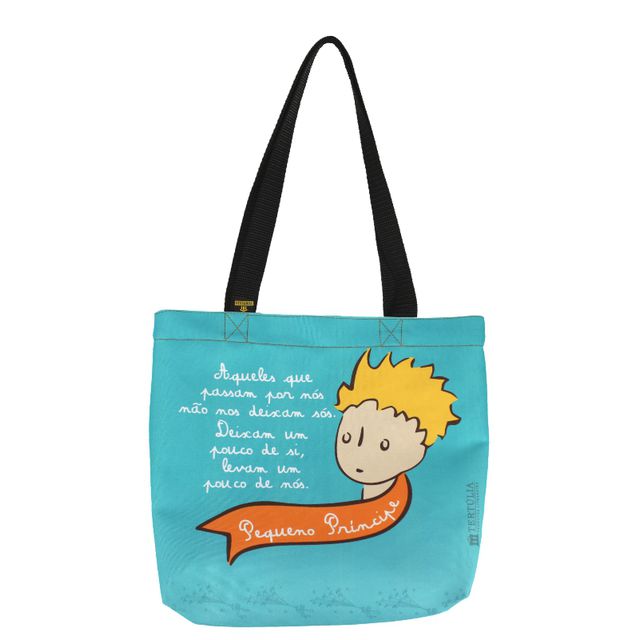BOOK BAG PEQUENO PRÍNCIPE - Azul Claro