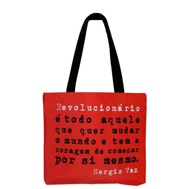 BOOK BAG SERGIO VAZ - Vermelho