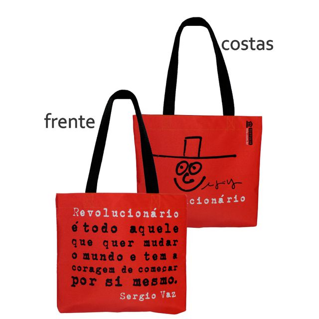 BOOK BAG SERGIO VAZ - Vermelho
