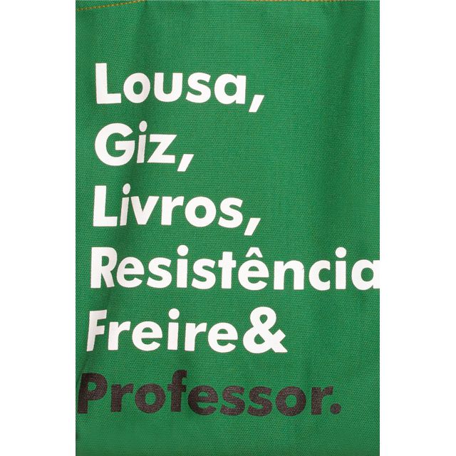 BOLSA FREIRE PROFESSOR - Verde