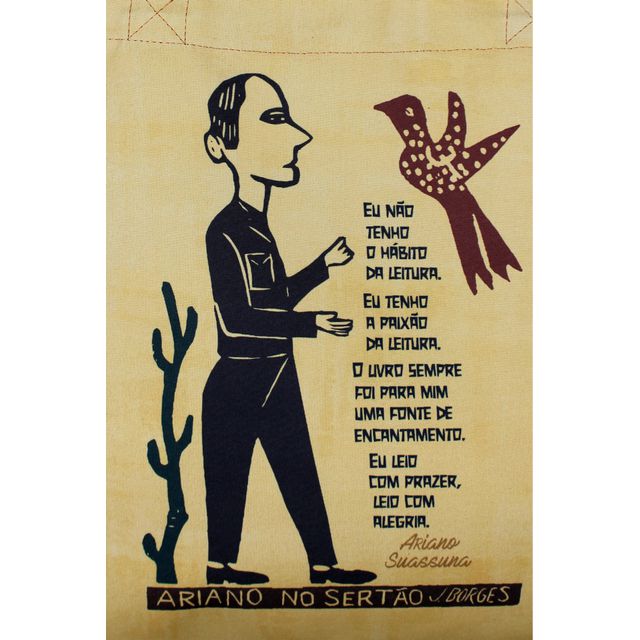 BOLSA ARIANO SUASSUNA - Cru 