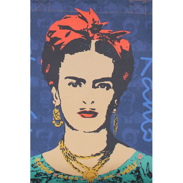 BOLSA FRIDA OLHOS - Marinho