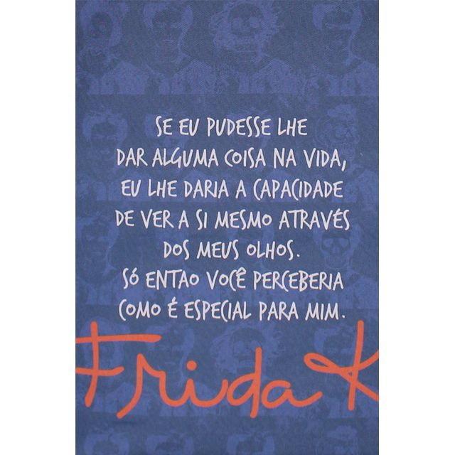 BOLSA FRIDA OLHOS - Marinho