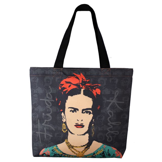BOLSA FRIDA OLHOS - Preta