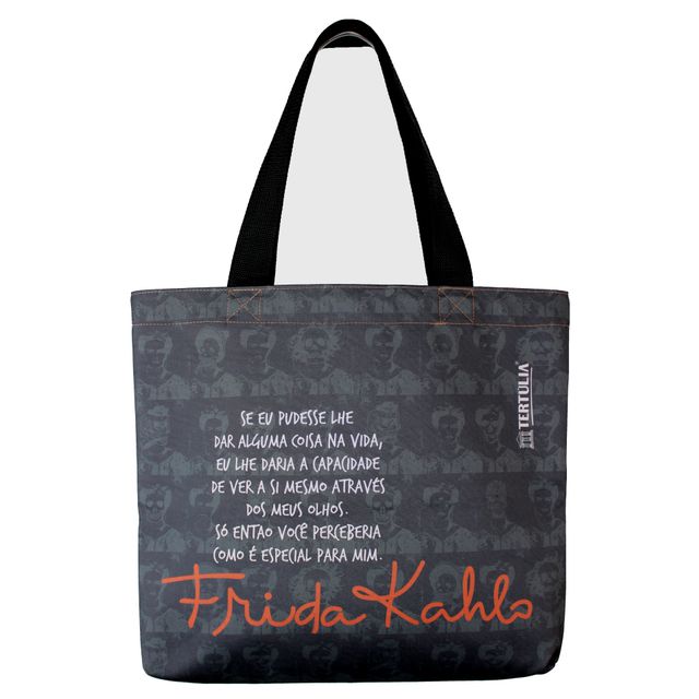BOLSA FRIDA OLHOS - Preta