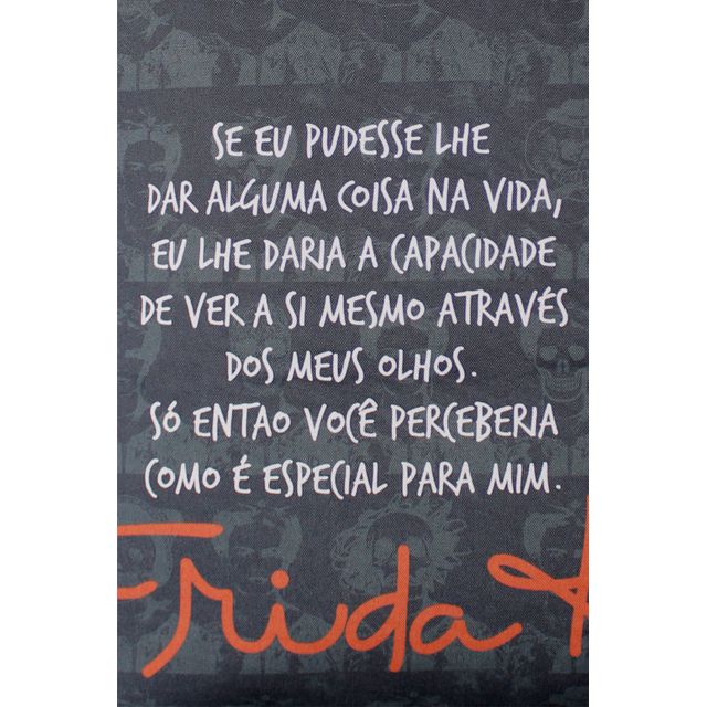 BOLSA FRIDA OLHOS - Preta