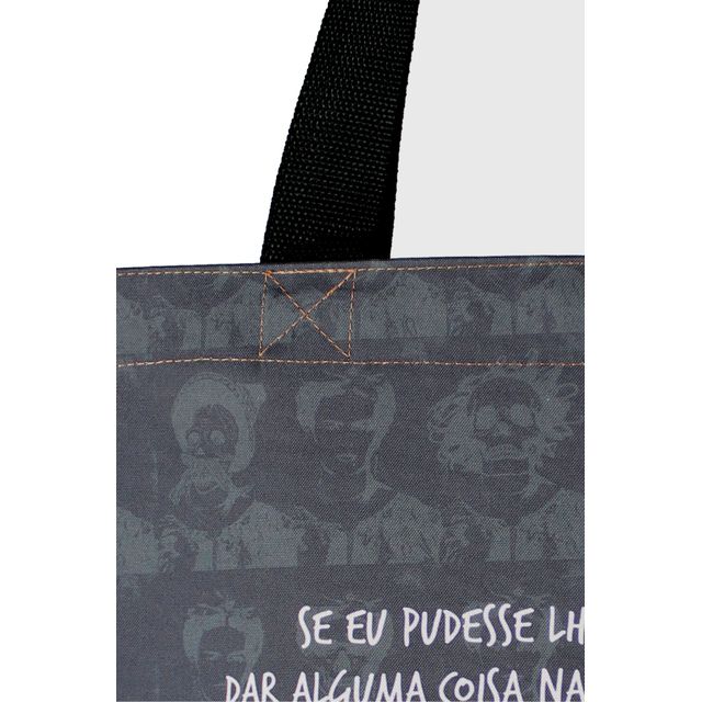 BOLSA FRIDA OLHOS - Preta