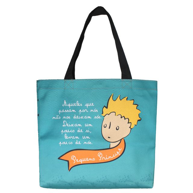 BOLSA PEQUENO PRÍNCIPE - Azul Claro