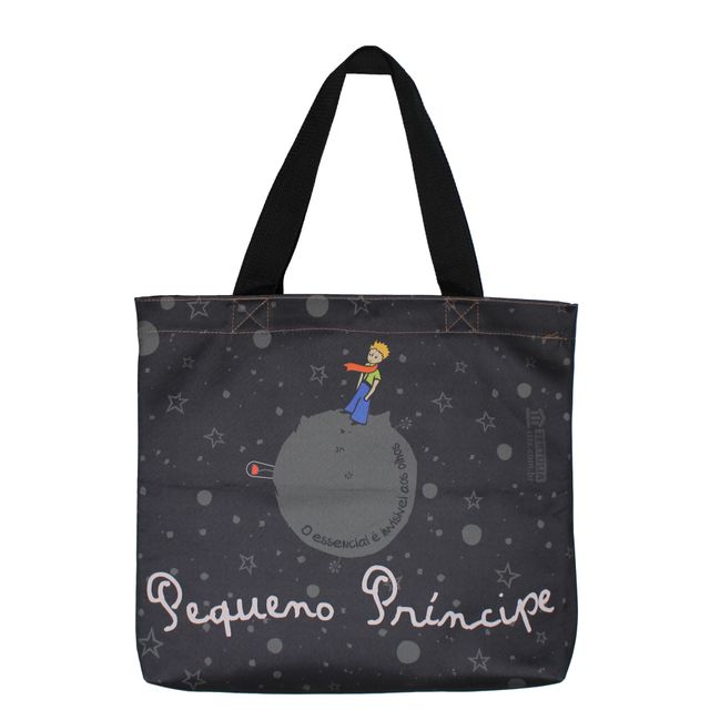 BOLSA PEQUENO PRÍNCIPE - Preto