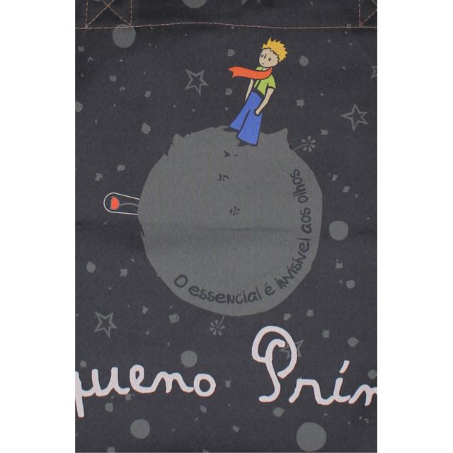 BOLSA PEQUENO PRÍNCIPE - Preto