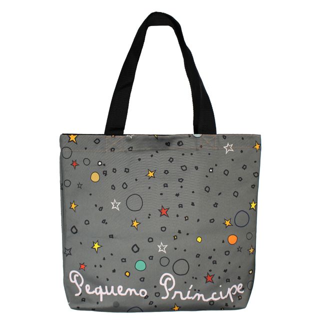 BOLSA PEQUENO PRÍNCIPE - Cinza