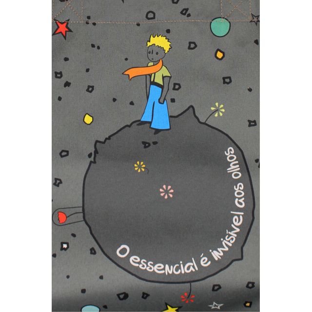 BOLSA PEQUENO PRÍNCIPE - Cinza