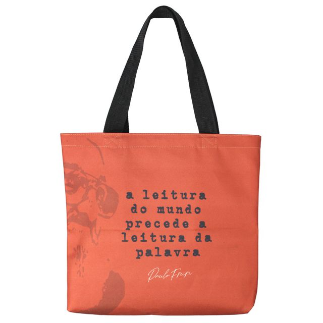 BOLSA FREIRE PROFESSOR - Vermelho