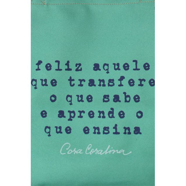BOLSA FREIRE PROFESSORA - Verde