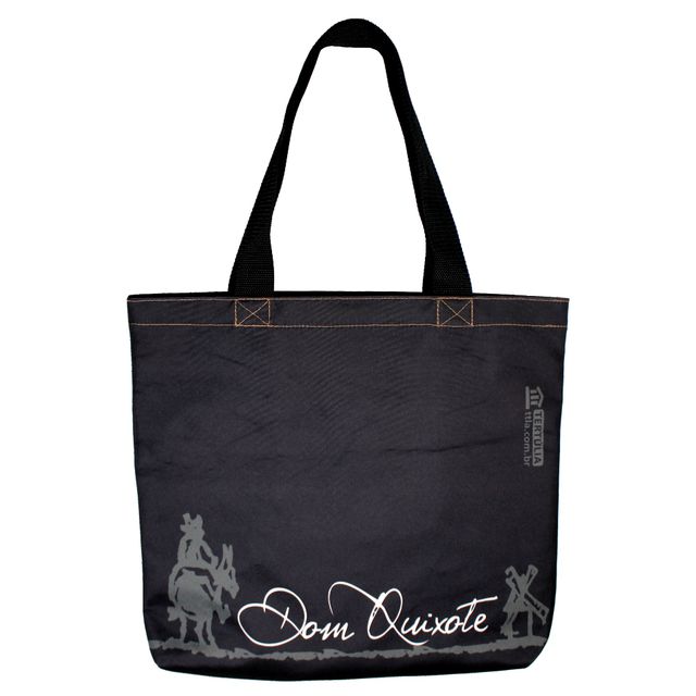 BOLSA DOM QUIXOTE - Preta