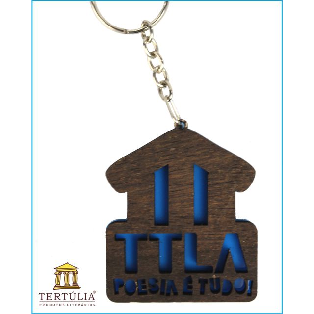 CHAVEIRO MADEIRA TERTÚLIA - Azul