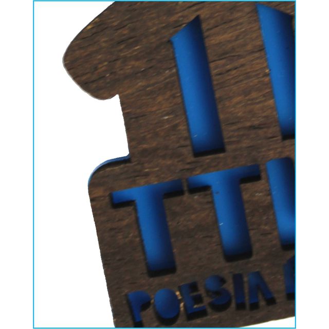 CHAVEIRO MADEIRA TERTÚLIA - Azul
