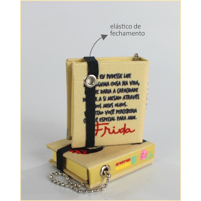 CHAVEIRO LITERÁRIO POST IT* - Frida