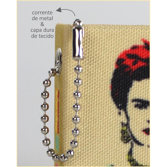 CHAVEIRO LITERÁRIO POST IT* - Frida