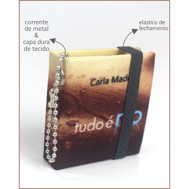 CHAVEIRO LITERÁRIO POST IT* - Tudo é Rio