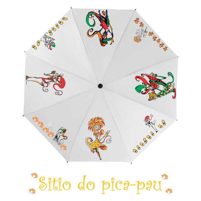 GUARDA-CHUVA TURMA DO SÍTIO - Branco