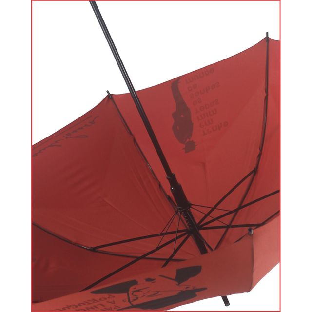 GUARDA-CHUVA FERNANDO PESSOA - Policarbono (vermelho) 