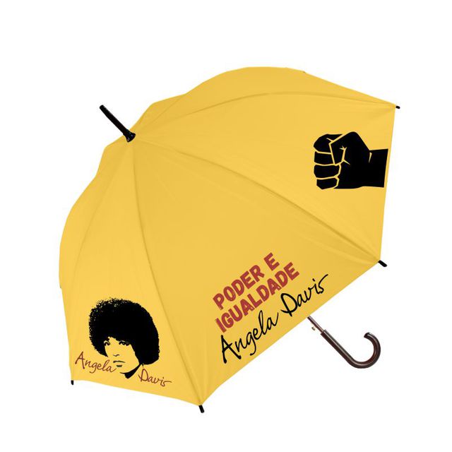 GUARDA-CHUVA ANGELA DAVIS - Amarelo