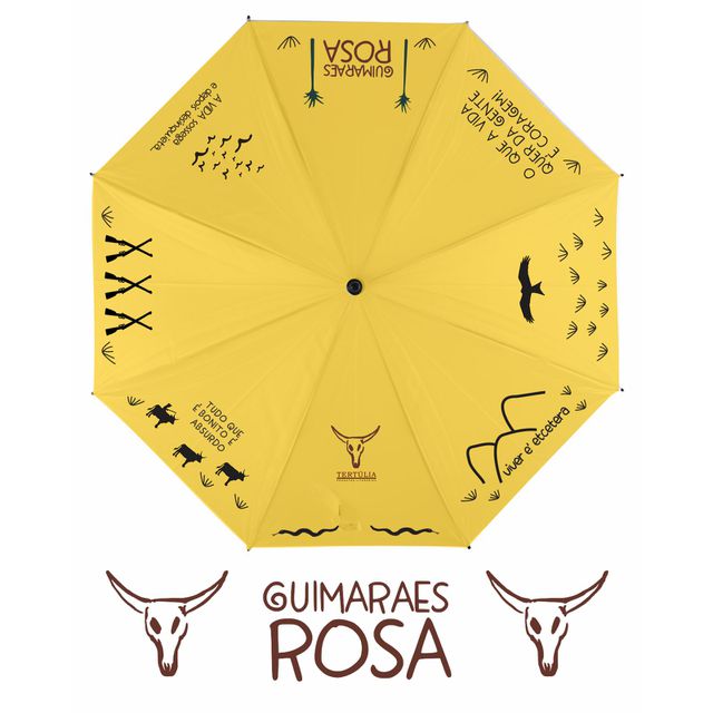 GUARDA-CHUVA GUIMARÃES ROSA - Amarelo