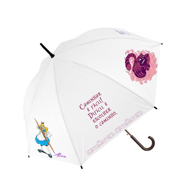 GUARDA-CHUVA MUNDO ALICE - Branco