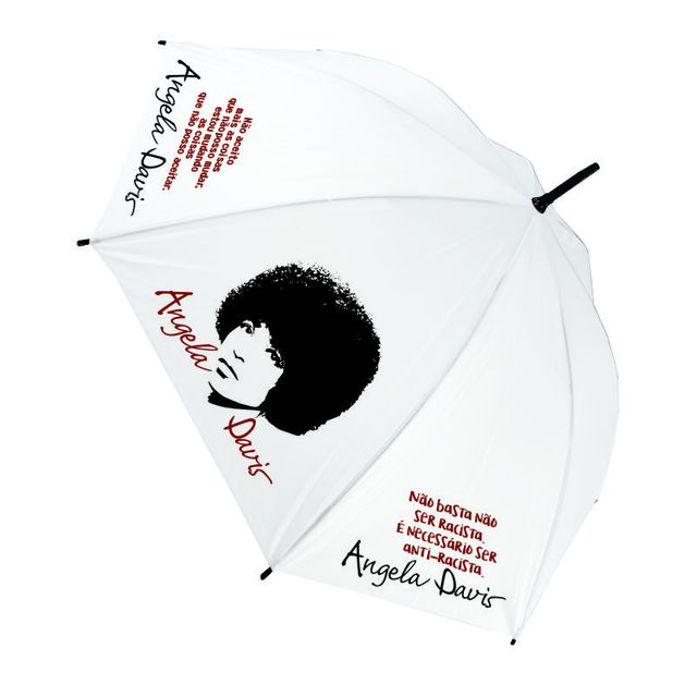 GUARDA-CHUVA ANGELA DAVIS - Branco
