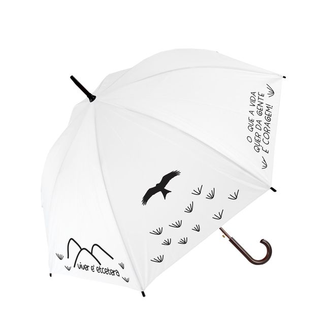 GUARDA-CHUVA GUIMARÃES ROSA - Branco