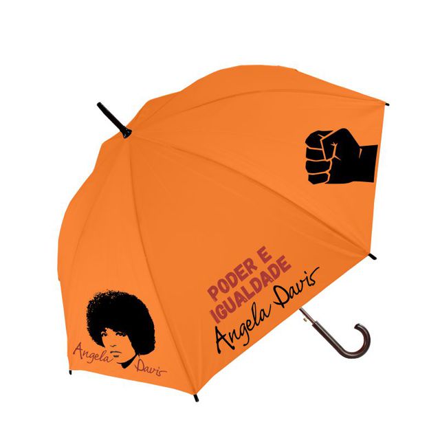 GUARDA-CHUVA ANGELA DAVIS - Laranja