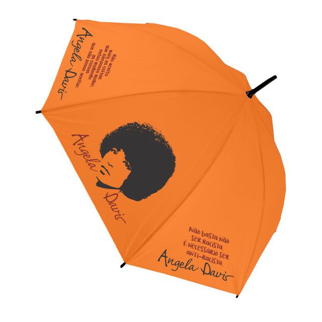 GUARDA-CHUVA ANGELA DAVIS - Laranja